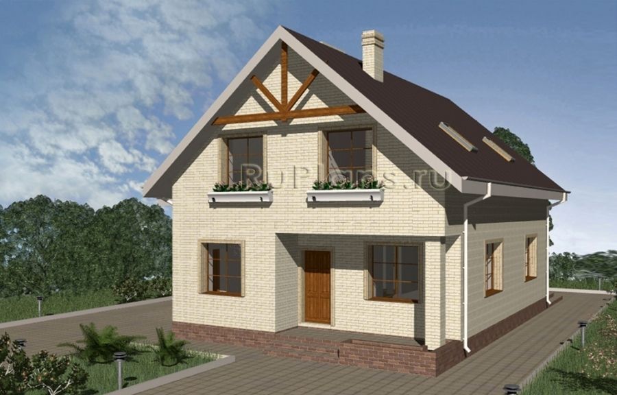 Проект кирпичного дома №334 в Самаре