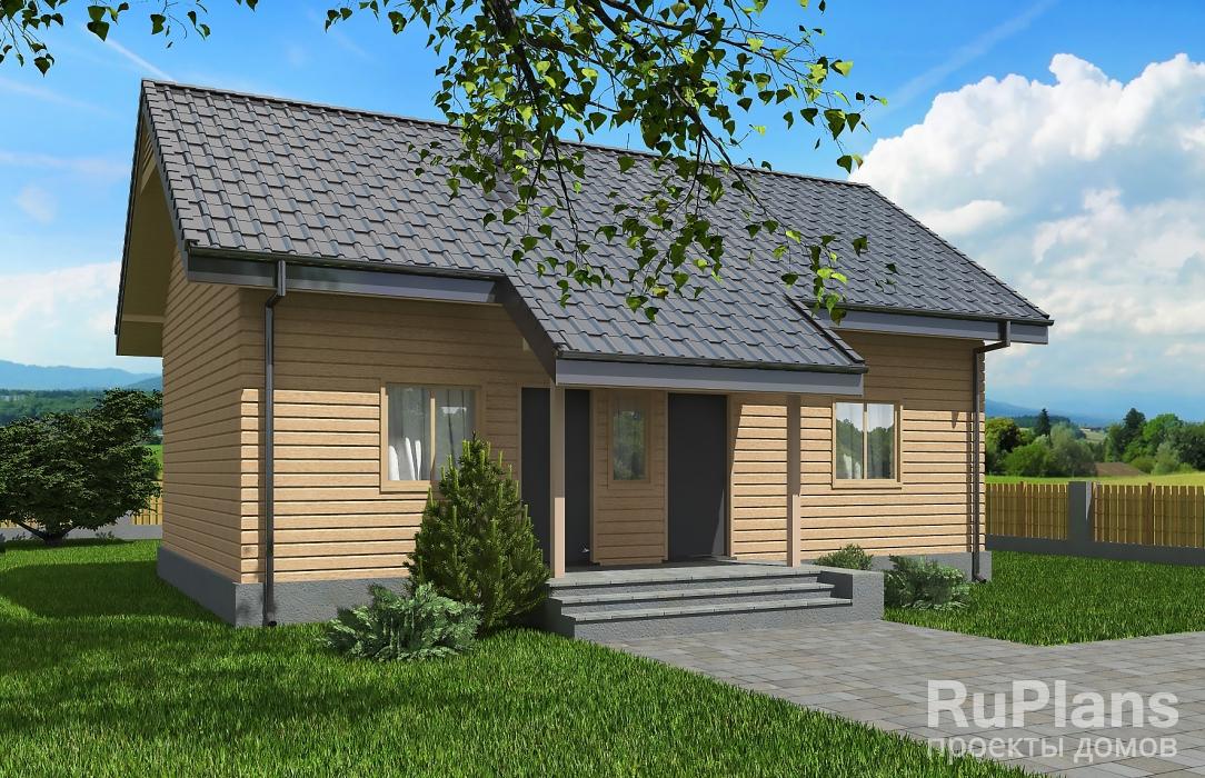 Проект каркасного дома №654 в Самаре