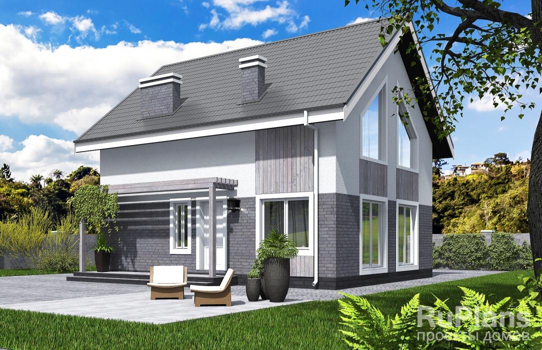 Проект кирпичного дома №343 в Самаре