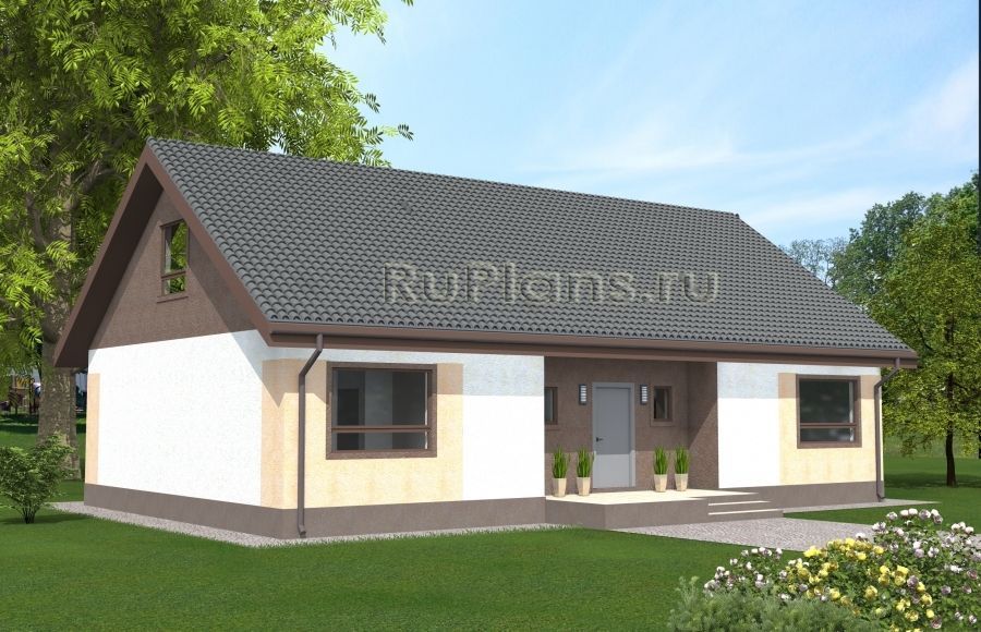 Проект каркасного дома №873 в Самаре