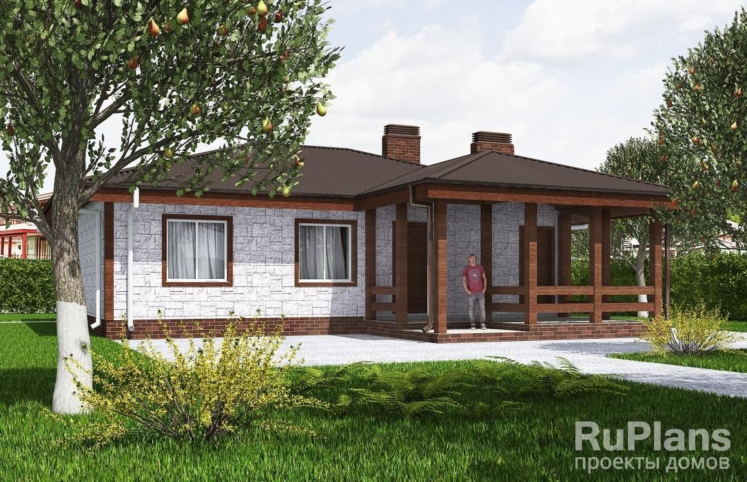 Проект блочного дома №566 в Самаре