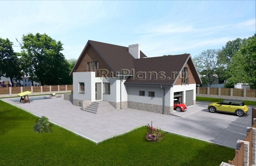 Проект кирпичного дома №379 в Самаре