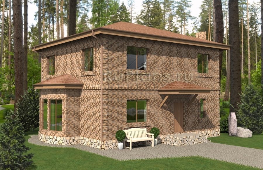 Проект блочного дома №775 в Самаре