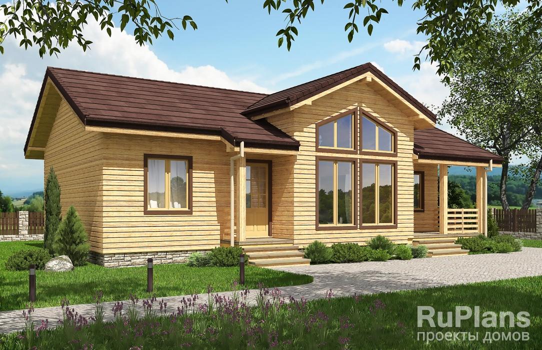 Проект каркасного дома №763 в Самаре