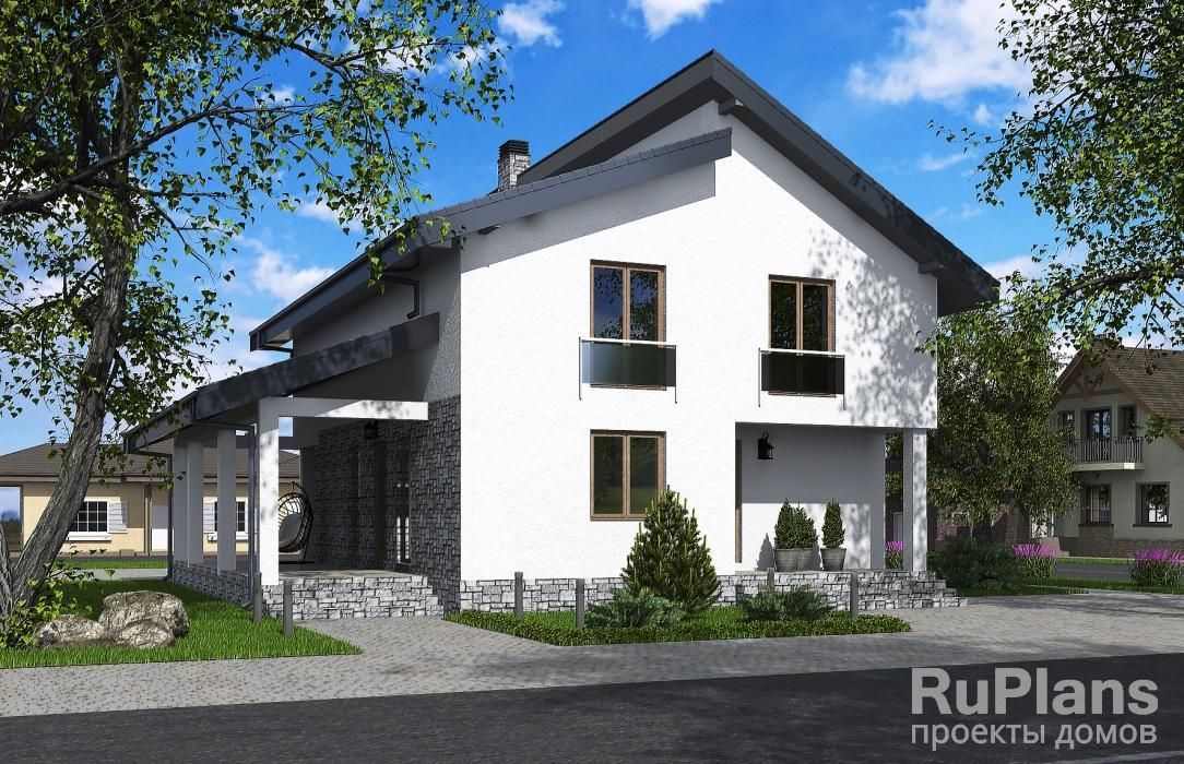 Проект кирпичного дома №547 в Самаре