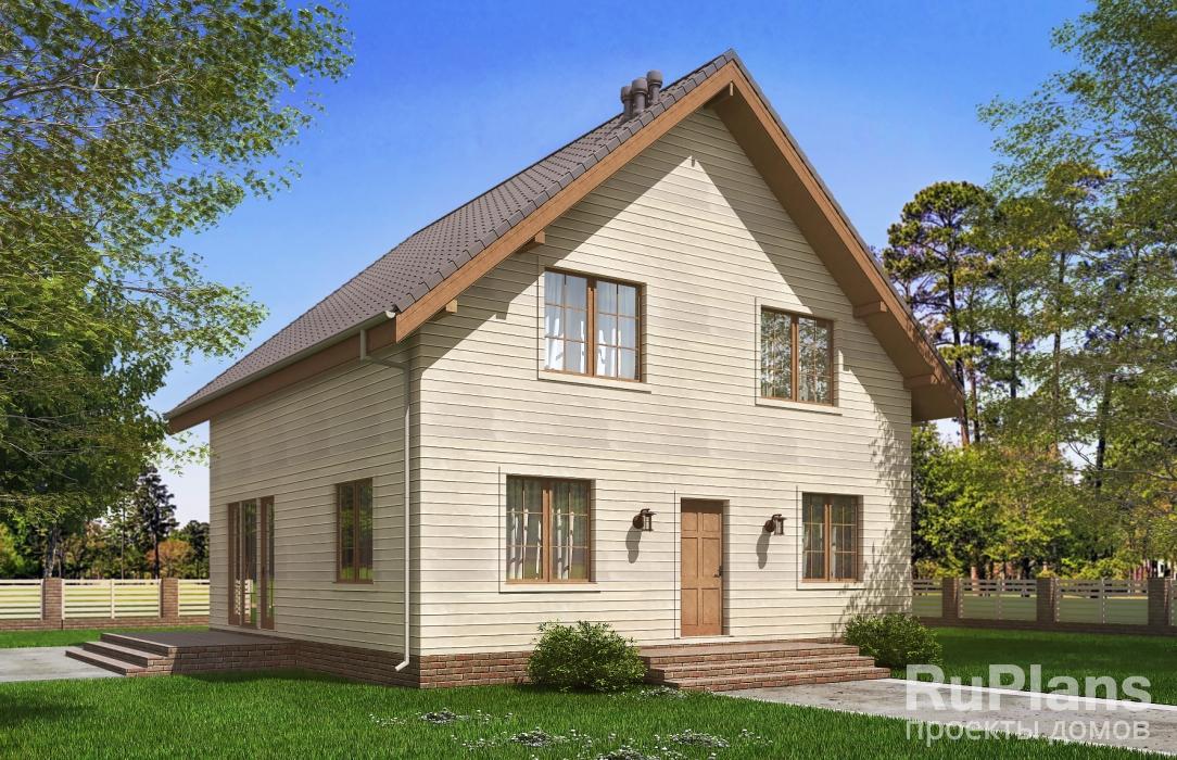 Проект каркасного дома №217 в Самаре