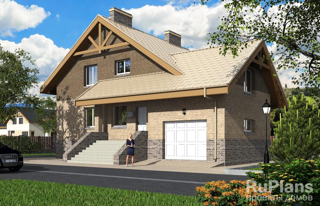 Проект кирпичного дома №508 в Самаре