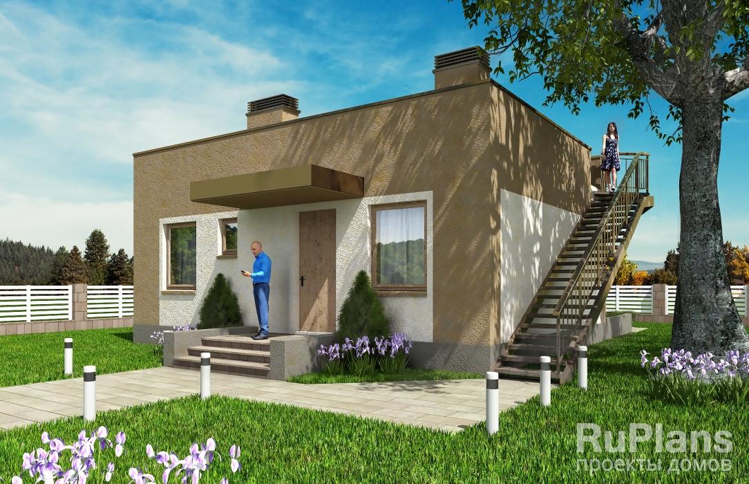 Проект блочного дома №456 в Самаре