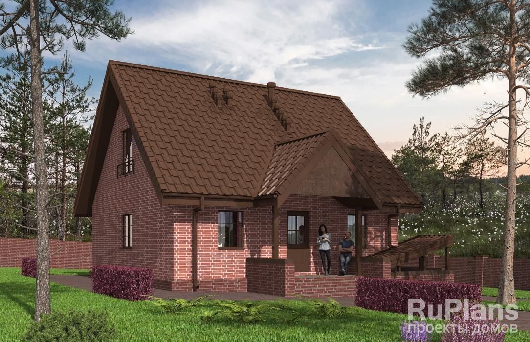 Проект кирпичного дома №144 в Самаре