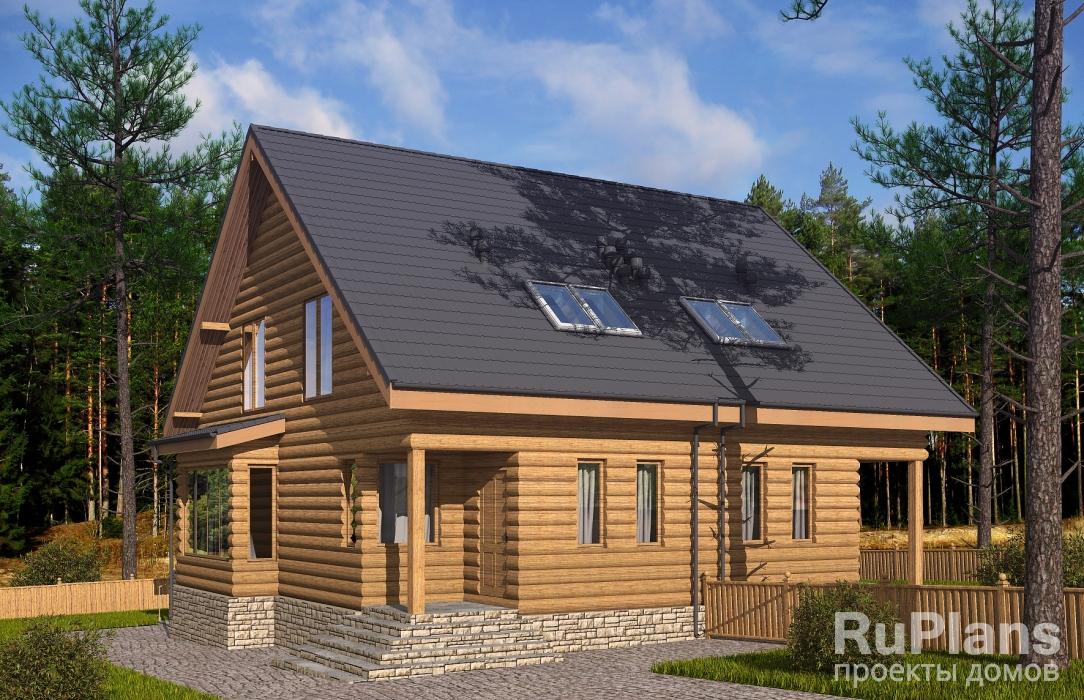 Проект каркасного дома №143 в Самаре