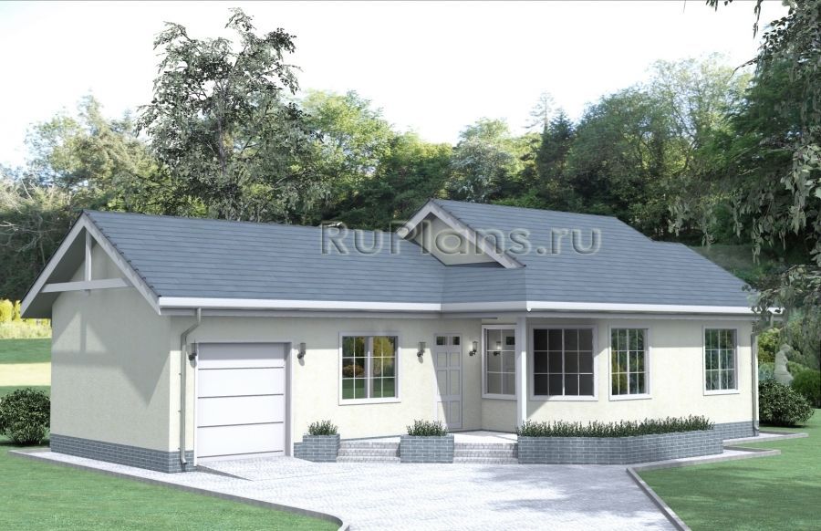 Проект каркасного дома №624 в Самаре