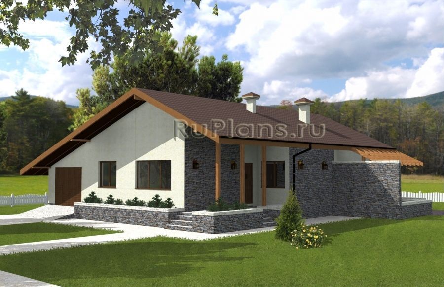 Проект каркасного дома №383 в Самаре