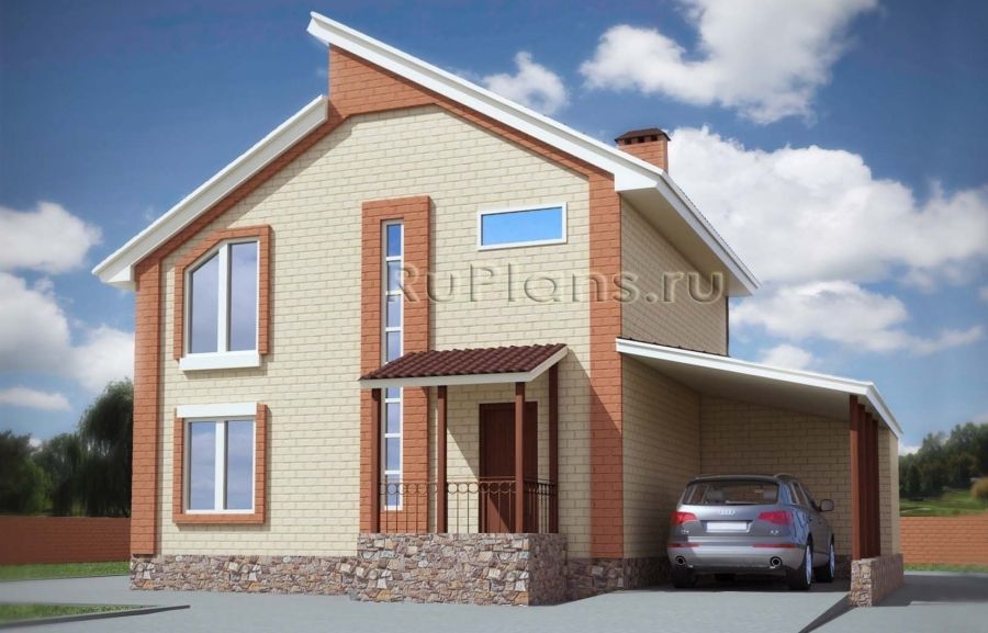 Проект кирпичного дома №746 в Самаре