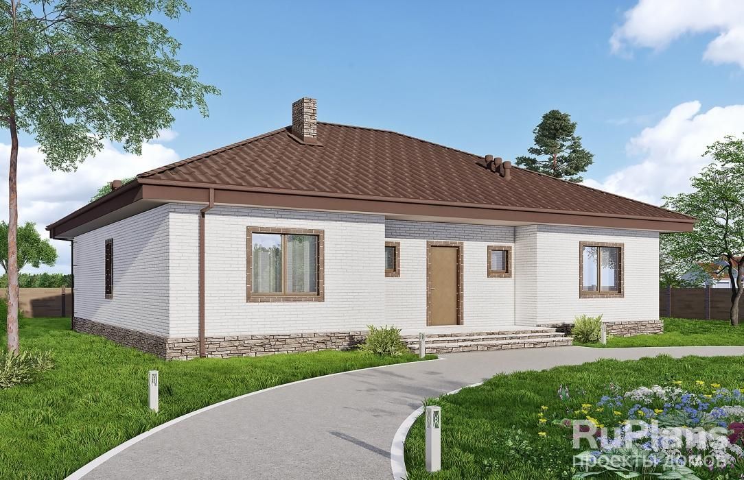 Проект кирпичного дома №599 в Самаре