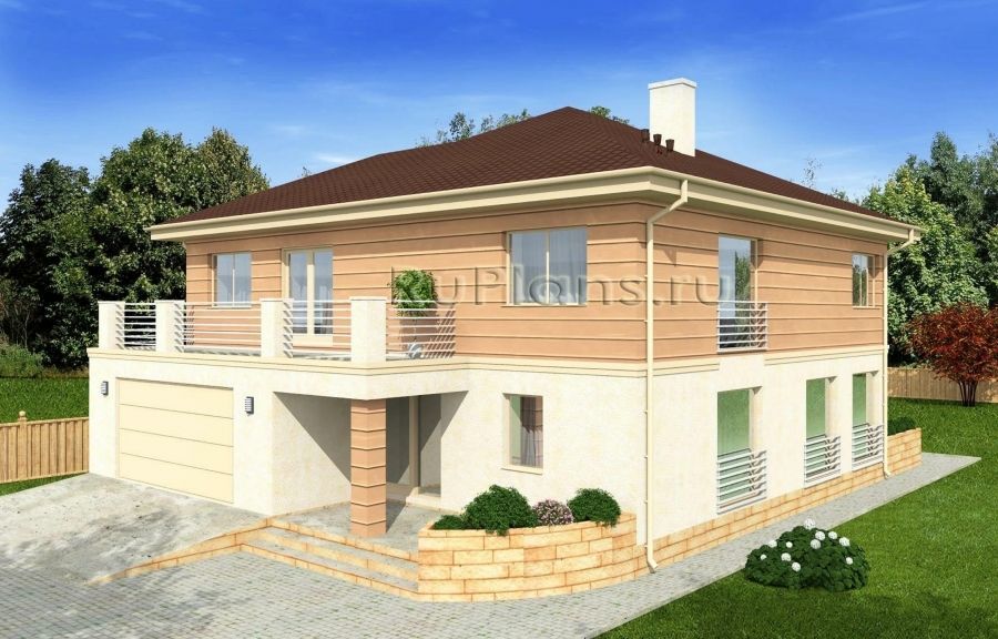 Проект кирпичного дома №496 в Самаре