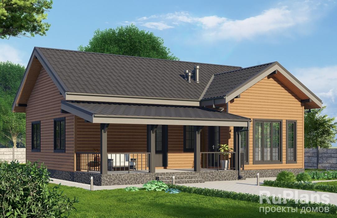 Проект каркасного дома №591 в Самаре