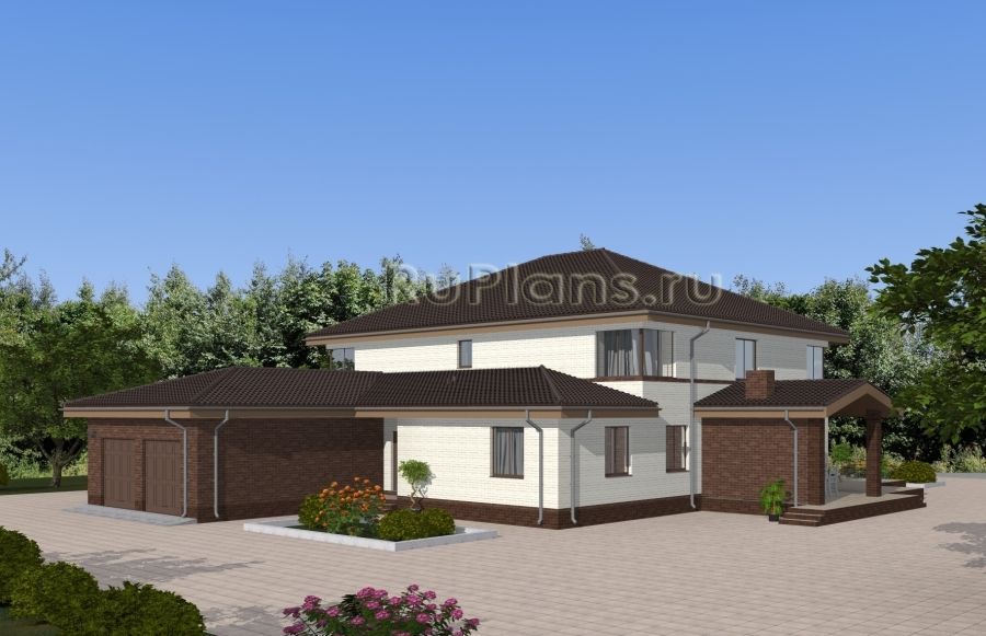 Проект кирпичного дома №922 в Самаре