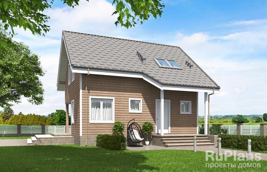 Проект каркасного дома №326 в Самаре