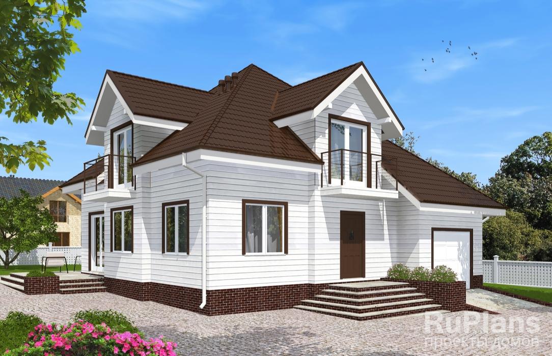 Проект каркасного дома №509 в Самаре