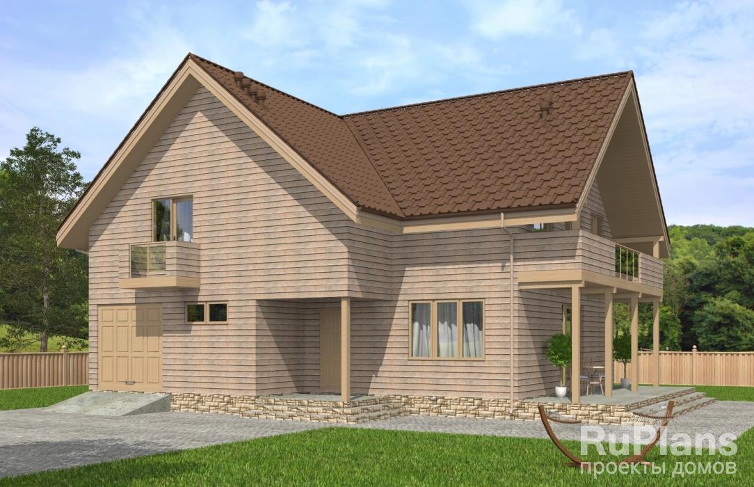 Проект каркасного дома №205 в Самаре