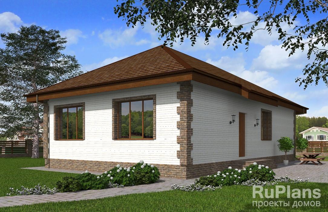 Проект кирпичного дома №344 в Самаре