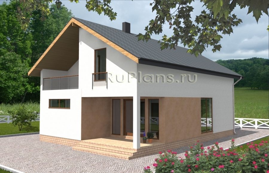 Проект каркасного дома №566 в Самаре