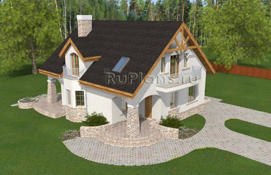 Проект кирпичного дома №495 в Самаре