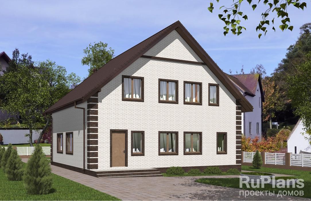 Проект кирпичного дома №837 в Самаре