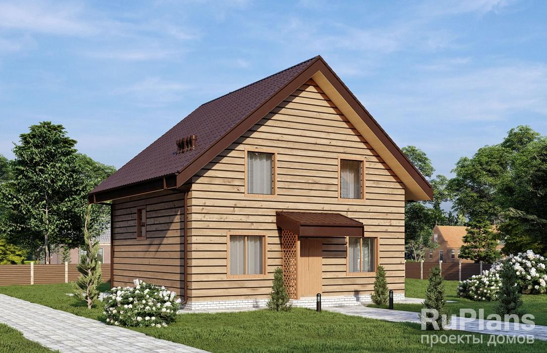 Проект каркасного дома №553 в Самаре