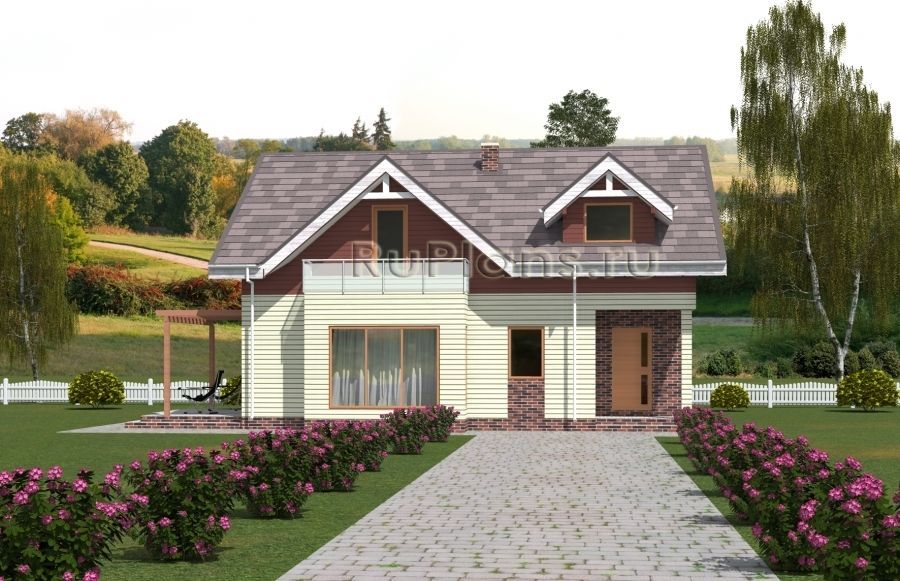 Проект каркасного дома №504 в Самаре