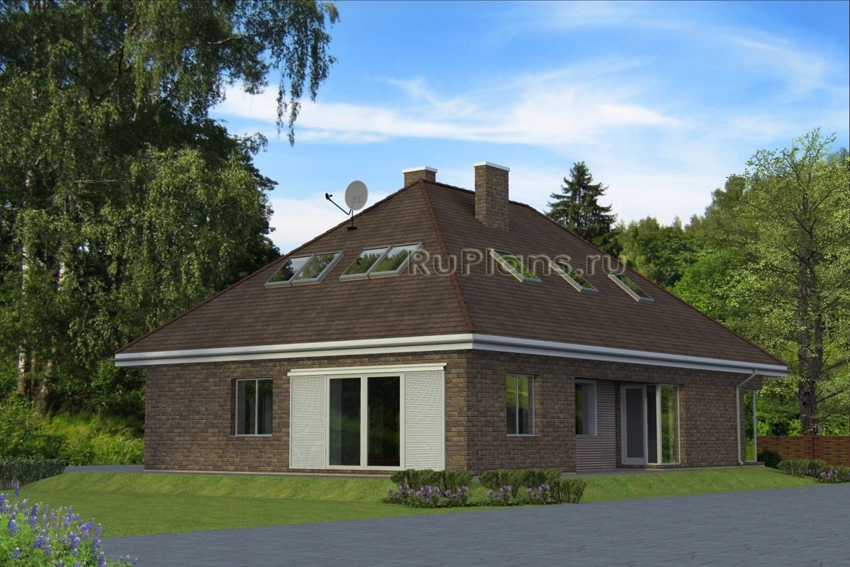 Проект кирпичного дома №788 в Самаре