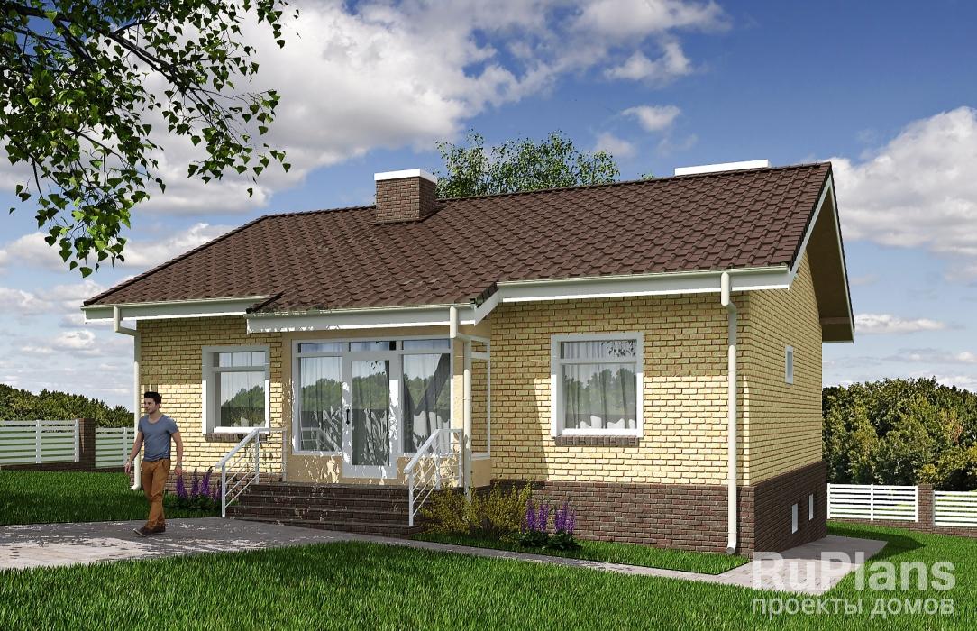 Проект блочного дома №569 в Самаре