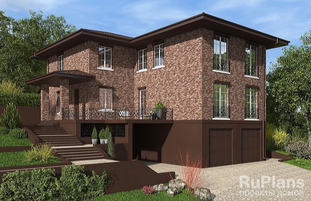 Проект кирпичного дома №256 в Самаре