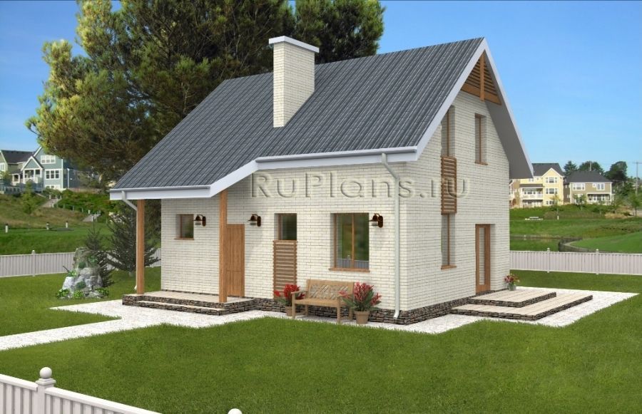 Проект блочного дома №618 в Самаре