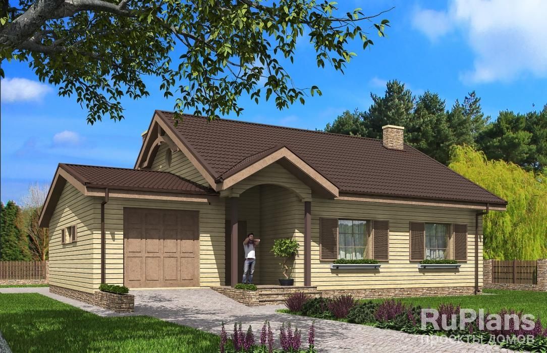 Проект блочного дома №431 в Самаре