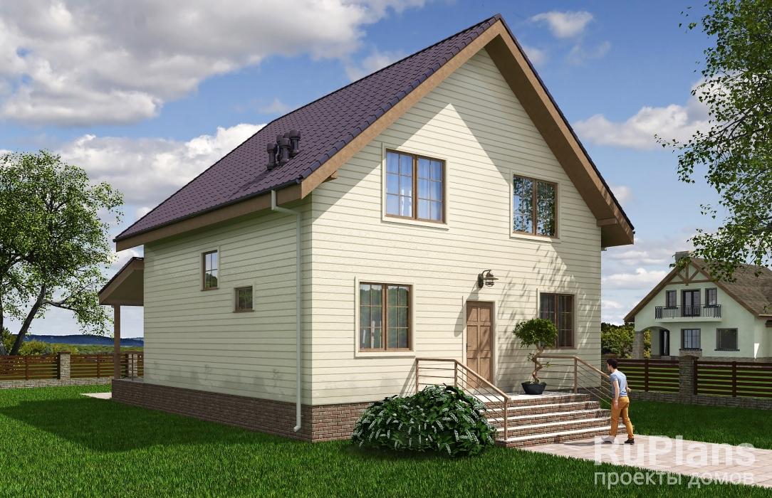 Проект каркасного дома №469 в Самаре