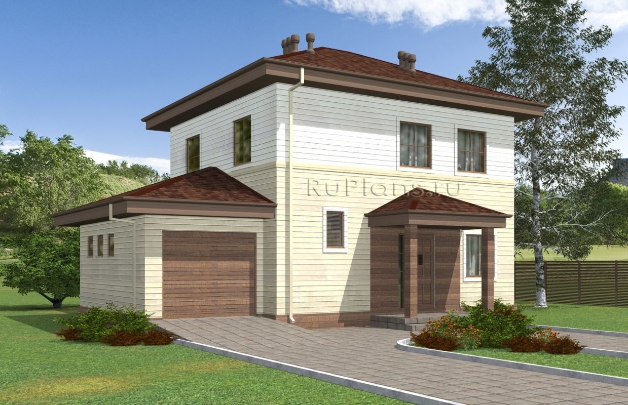 Проект каркасного дома №507 в Самаре