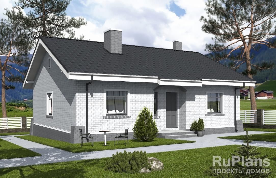 Проект блочного дома №861 в Самаре