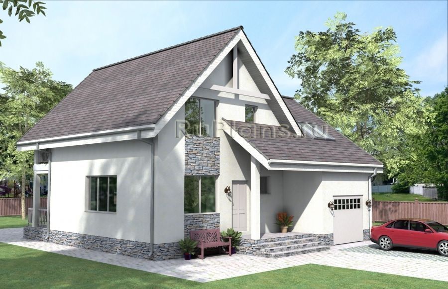 Проект каркасного дома №386 в Самаре