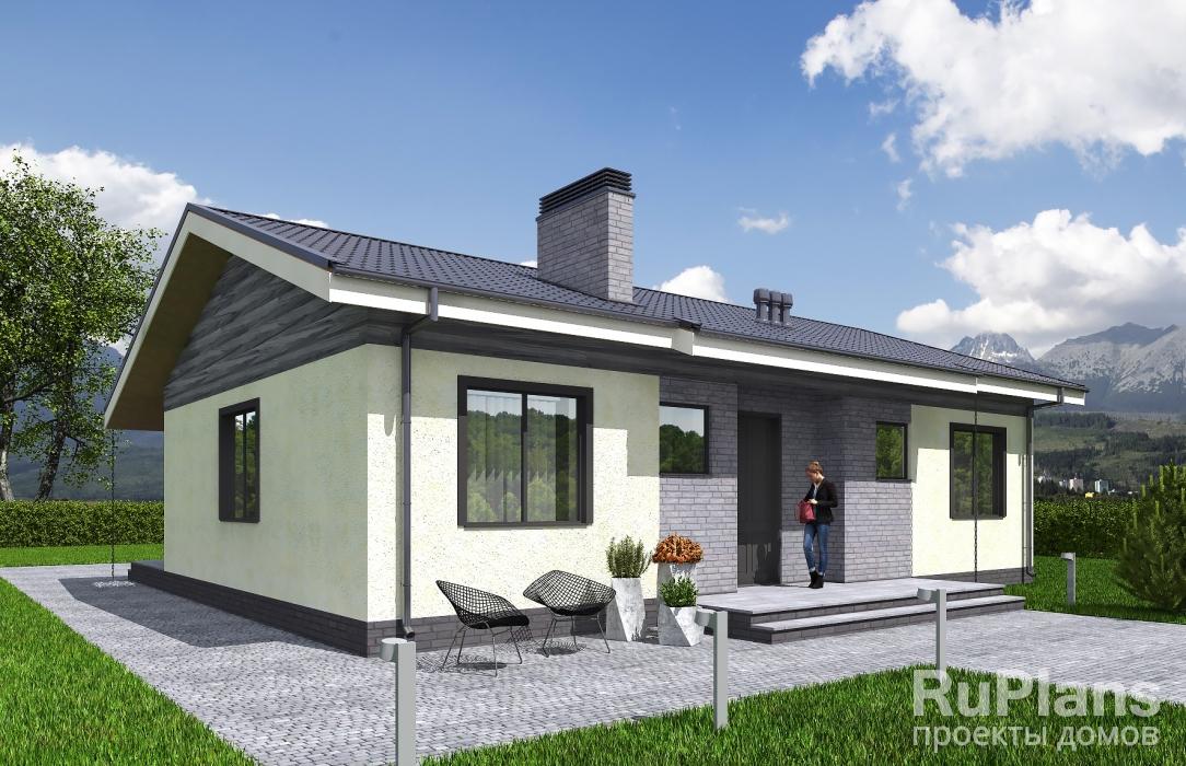 Проект каркасного дома №334 в Самаре