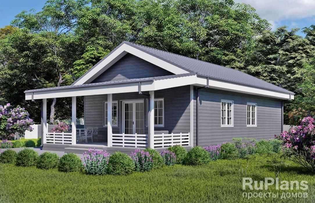 Проект каркасного дома №732 в Самаре