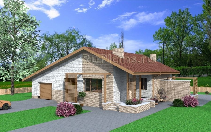 Проект каркасного дома №400 в Самаре