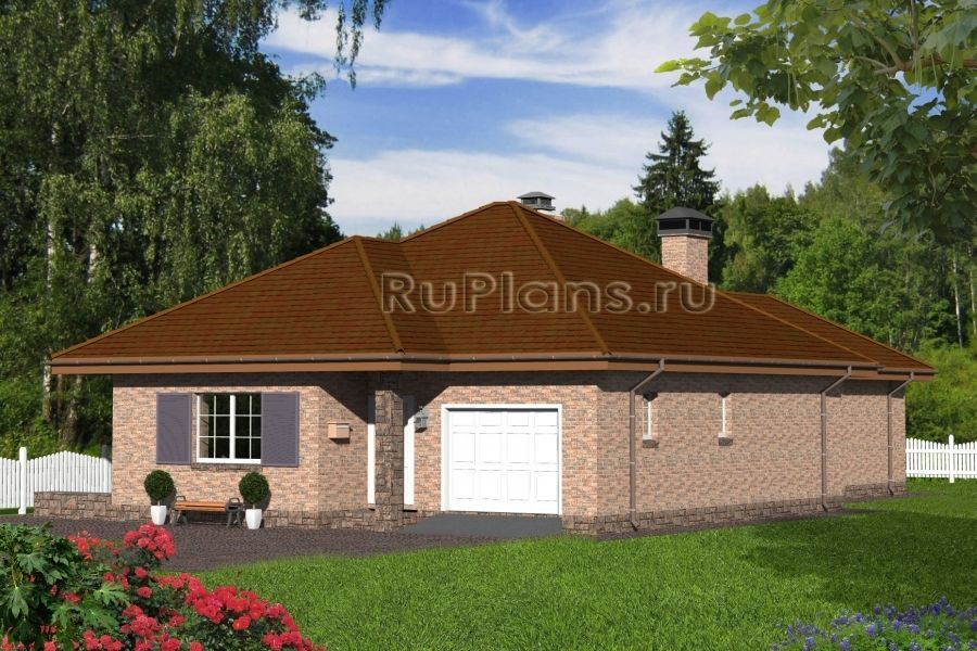 Проект кирпичного дома №780 в Самаре