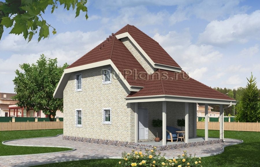 Проект кирпичного дома №403 в Самаре