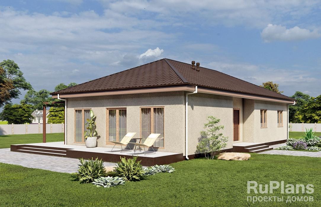 Проект каркасного дома №346 в Самаре