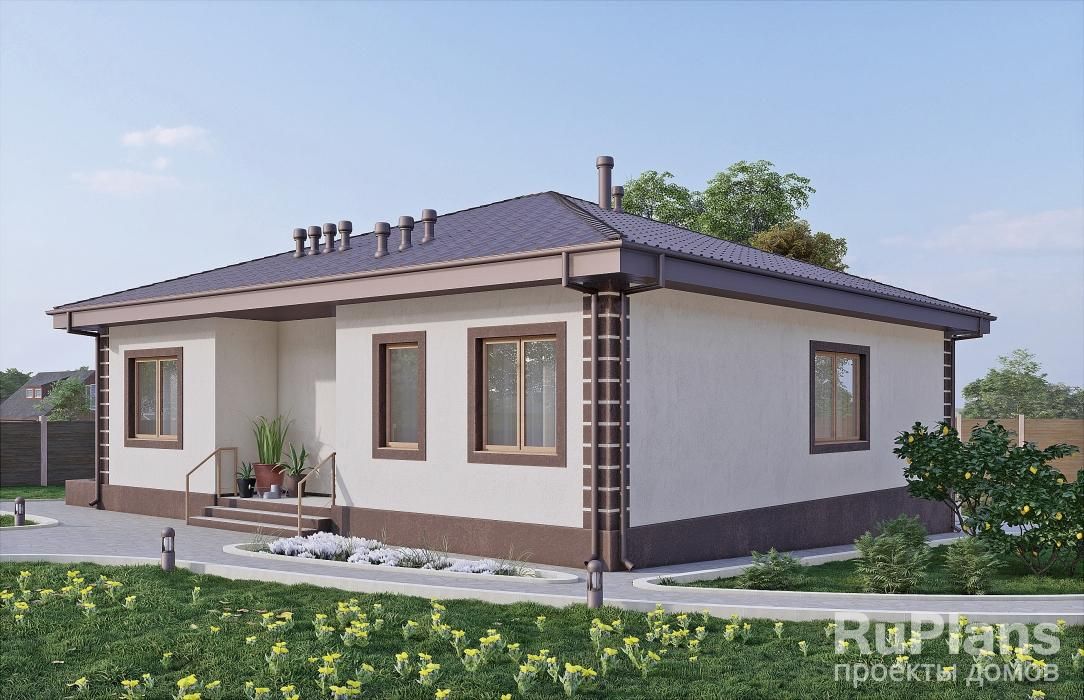 Проект блочного дома №616 в Самаре