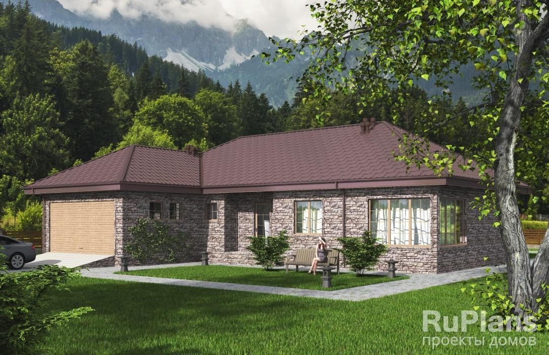 Проект каркасного дома №645 в Самаре