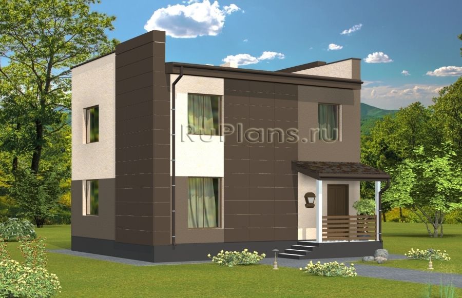 Проект блочного дома №912 в Самаре