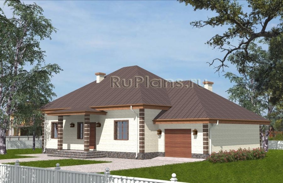 Проект кирпичного дома №383 в Самаре