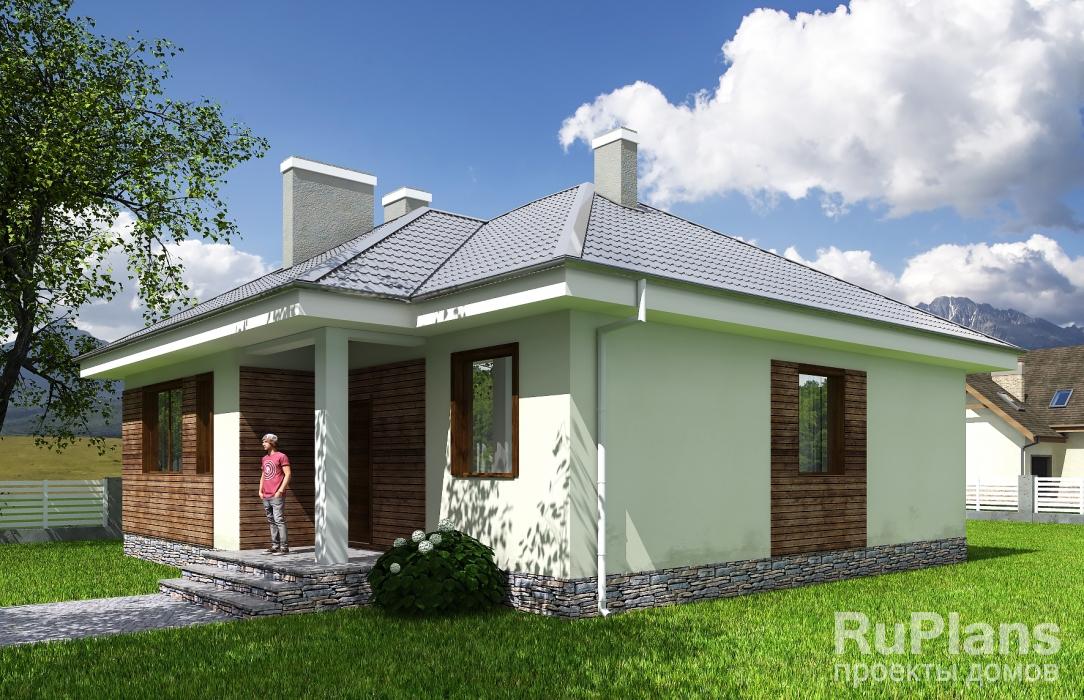 Проект блочного дома №601 в Самаре